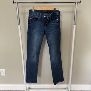 Lucky Brand Dark Blue Straight Leg Jeans